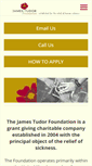 Mobile Screenshot of jamestudor.org.uk